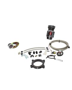 Snow Performance 2014+ GM Truck Stg 2 Bst Cooler F/I Water Inj. Kit (SS Braided Line/4AN) w/o Tank - SNO-2167-BRD-T