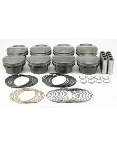 Mahle MS Piston Set SBF 304ci 3.640in Bore 3.65in Stroke 5.933in Rod .866 Pin 10cc 12:6 CR Set of 8 - 930258140