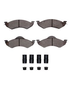 DFC 98-99 Chevrolet W4500 TILTMASTER (w/Front Disc Brakes) Front Heavy Duty Pads and Hardware Kit - 1214-0746-01