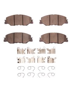 DFC 19-25 Honda Civic Sedan Front 4000 HybriDynamic Brake Pads and Hardware Kit - 4000-2185-01