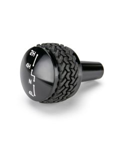 DV8 Offroad 2007-2018 Jeep JK 4WD Shift Knob Black Finish - D-JP-180011-BK