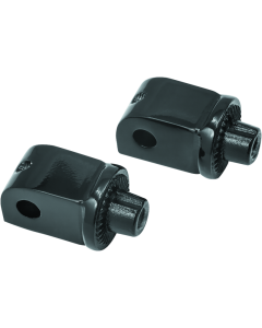 Gloss Black Splined Adapter for Honda & Yamaha - 8869