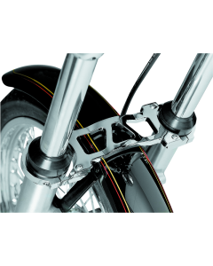 Wide Glide Fork Brace Chrome - Kuryakyn 8620