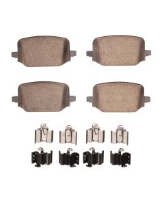 DFC 20-25 Ford Explorer Rear 5000 Advanced Ceramic Brake Pads and Hardware Kit - 1551-2232-01