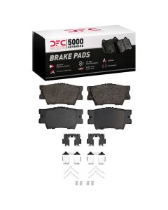 DFC 06-18 Lexus HS250H Rear 5000 Advanced Ceramic Brake Pads and Hardware Kit - 1551-1632-01