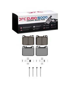DFC 79-85 Mercedes-Benz 280CE Front Euro 5000 Ceramic Brake Pads and Hardware Kit - 1600-0145-11