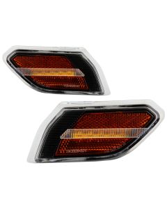 Spyder Jeep Wrangler 19-20 LED Side Marker Lights - Black (SML-YD-JW19-LED-BK) - 5087836