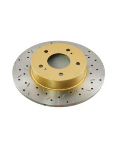 DBA 94-03 Nissan Maxima Rear 4000 Series Drilled & Slotted Rotor - DBA4915XS