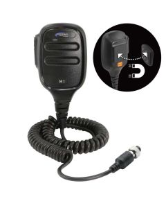 Rugged Radios Hand Mic for M1 Mobile Radio with Scosche MagicMount - HM-M1