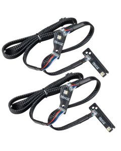 Oracle 15-21 Nissan GT-R RGB+W (Lightning Bolt) Headlight DRL Kit- w/o Controller - 1283-334