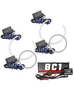 Oracle Mazda 3 10-12 Halo Kit - ColorSHIFT w/ BC1 Controller - 2422-335