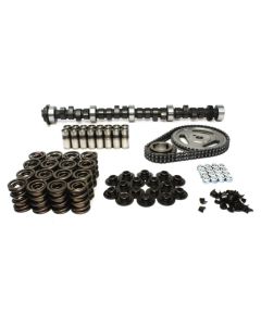 COMP Cams OL XE262H-10 Hydraulic Roller Camshaft Kit for GM LS Engines 4.8L-6.2L 2007-2019, Steel Core, Black Finish, 262° Duration, .550" Lift - K42-222-4