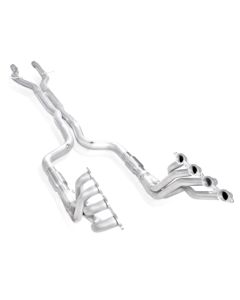 Stainless Works 2016-18 Cadillac CTS-V Sedan Headers 2in Primaries 3in Catted Leads Into X-Pipe - CTSV16HCAT