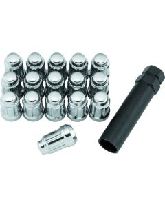 QuadBoss Spline Lug Nuts 12x1.5 - Silver