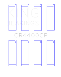 King Engine Bearings Honda R18A1 1.8L SOHC Connecting Rod Bearing Set - CR4400CP