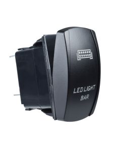 Oracle LED Light Bar Deluxe Rocker Switch - Black - 2070-504