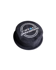 NRG Reinforced Steering Wheel (380mm) Nascar/ Alcantara 3 Spoke w/ NRG Logo/ Removable Crushed Pad - RST-380MB-A
