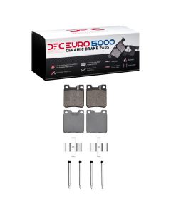 DFC 92-9 Chrysler Crossfire Rear Euro 5000 Ceramic Brake Pads and Hardware Kit - 1600-0603-01