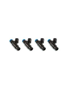 Injector Dynamics 1340cc 48mm Length w/ 14mm Black Adaptor Bottom & 14mm Lower O-Ring Fuel Injector