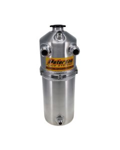 Peterson Fluid Systems Oil Tank L/W 2Pc 2 Gallon Dual Return - 08-0826