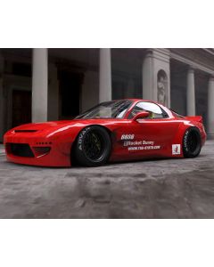 GReddy Rocket Bunny V2 Full Wide Body Kit without Rear Diffuser Mazda RX-7 FD3S 1993-2002- GRED-17040207