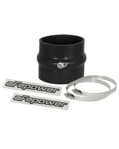 aFe Magnum FORCE Intake Coupling Kit (3-1/4IN ID to 3-1/8IN ID x 3IN L)Straight Coupler w Hump Black - 59-00066