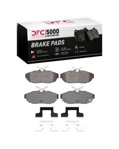 DFC 12-14 Ford Mustang Rear 5000 Advanced Low Metallic Brake Pads and Hardware Kit - 1551-1562-01