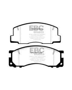 EBC 90-93 Toyota Previa Rear Drums Ultimax2 Front Brake Pads - UD500