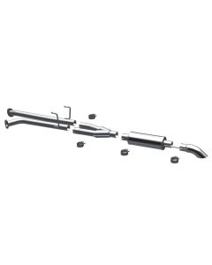 MagnaFlow Exhaust Products Off Road Pro Series Gas Stainless Cat-Back Toyota Tundra 2007-2008 5.7L V8- 17112