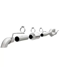 MagnaFlow Exhaust Products Off Road Pro Series Gas Stainless Cat-Back Ford F-250 2015-2016 6.2L V8-