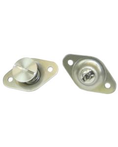 Moroso Quick Fastener - Self Ejecting - 5/16in x .500in - Aluminum - 10 Pack - 71501