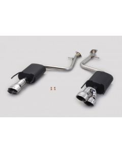 TOM'S Racing- Stainless Exhaust System for 2016-2020 Lexus IS200t, IS300 Turbo (Quad Tips) - TMS-17400-TAE33