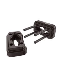 Prothane Dodge Ram 5.9 Cummins Motor Mount Insert Kit - Black - 4-508-BL