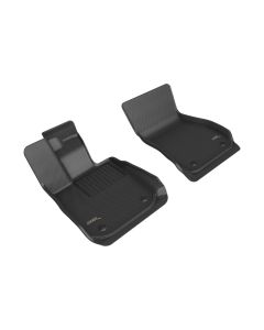 3D Maxpider 2020+ BMW 8 Series Coupe/Convertible RWD Kagu 1st Row Floormat - Black - L1BM11011509