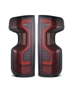 AlphaRex 19-23 Chevrolet Silverado 1500/2500HD/3500HD PRO-Series LED Tail Lights Red Smoke - 620060