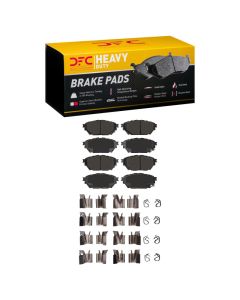 DFC 12-20 Freightliner FL360 (Mexico) Front/Rear Heavy Duty Pads and Hardware Kit - 1214-1682-01
