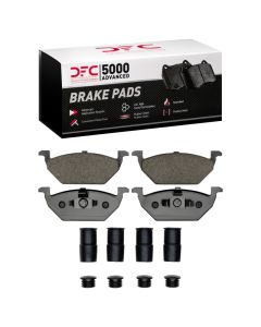 DFC 03-17 Volkswagen LUPO (Mexico) Front 5000 Advanced Ceramic Brake Pads and Hardware Kit - 1551-0768-01