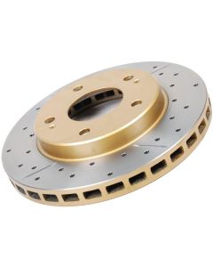 DBA 98-05 Lexus LX470/98+ Toyota Landcruiser 100 Series Front Drilled & Slotted Street Series Rotor - DBA789X