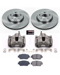 Power Stop 2006 Lexus GS300 Front Autospecialty Brake Kit w/Calipers - KCOE5272