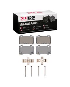 DFC 21-23 Chrysler 300 Rear 5000 Advanced Ceramic Brake Pads and Hardware Kit - 1552-1053-01