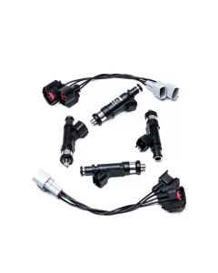 DeatschWerks Matched set of 4 injectors 650cc/min- DEAT-18U-11-0650-4