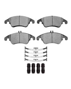 DFC 08-20 Mercedes-Benz SLK300 Front 5000 Advanced Low Metallic Brake Pads and Hardware Kit - 1552-1342-01