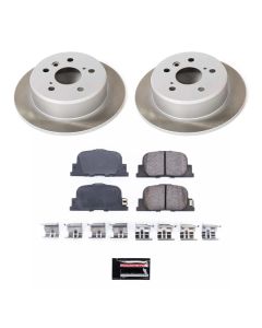 Power Stop 00-01 Toyota Camry Rear Semi-Coated Rotor Kit - SC1084