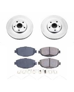 Power Stop 99-00 Lexus SC300 Front Z17 Evolution Geomet Coated Brake Kit - CRK1073