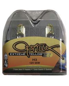 Extreme Yellow H3 Bulb - Hella Optilux 12V/55W