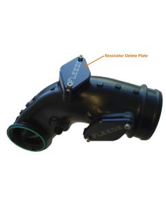 Duramax LML Resonator Delete Plate - 6061 Aluminum