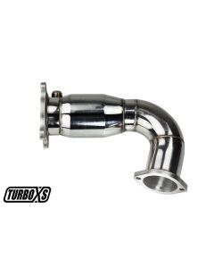Turbo XS 2015+ Subaru WRX Front Pipe w/ Catalytic Converter - W15-FP-1C