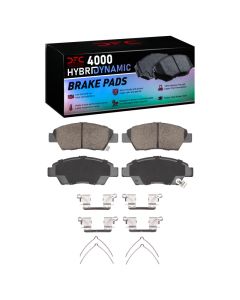DFC 09-20 Honda City (Mexico) Front 4000 HybriDynamic Brake Pads and Hardware Kit - 4000-1394-01