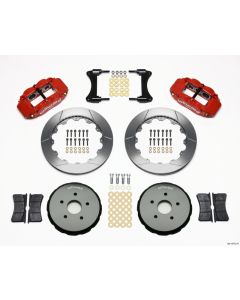 Wilwood Narrow Superlite 6R Front Hat Kit 12.88in Red 2008 Toyota Matrix - 140-10752-R