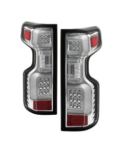 Spyder Chevy Silverado 19-20 LED Tail Light Chrome ALT-YD-CS19HAL-C - 5087263